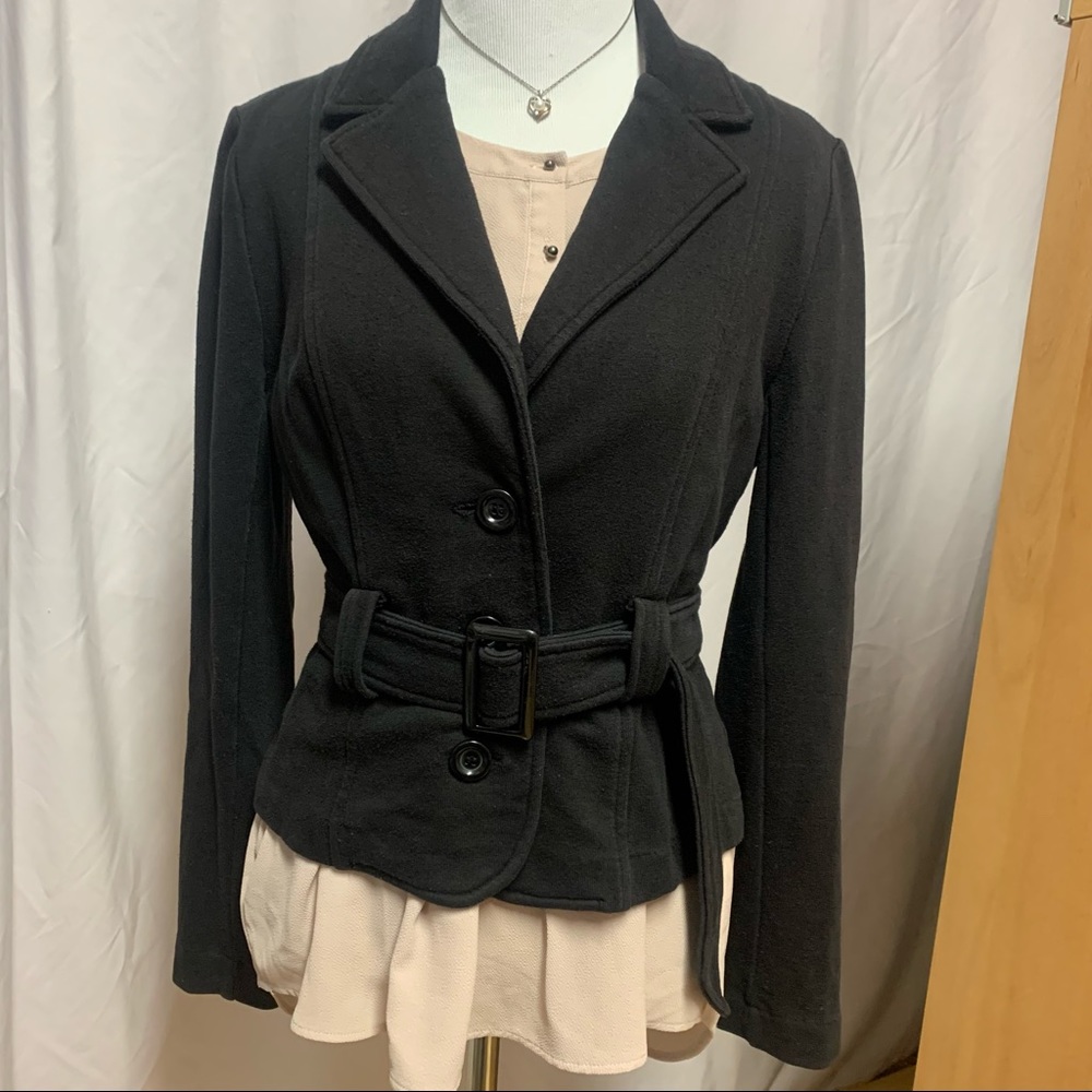 Black Jacket with Belt